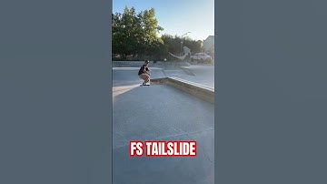 LEDGE’N! FS TAILSLIDE! #skateboarding #shorts