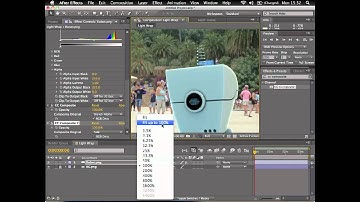 Add a light wrap to keyed footage in After Effects