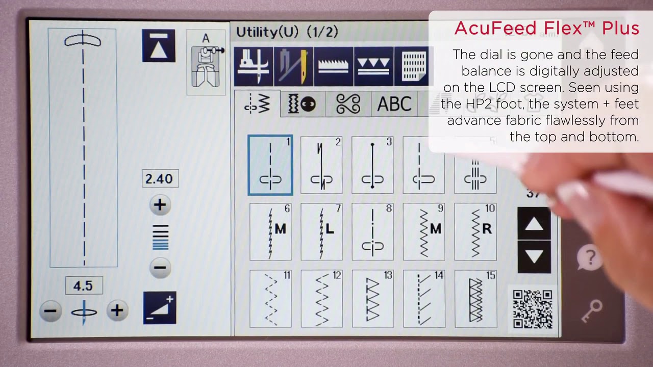 Janome M7 Continental Professional Sewing Machine YouTube