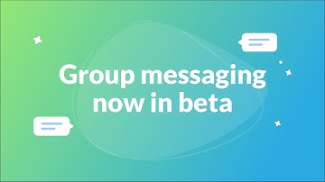 Groups Messaging now in beta