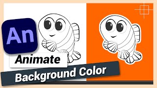 Change Background Color | Adobe Animate CC Tutorial