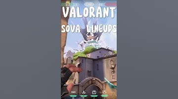 VALORANT SOVA LINEUPS - ASCENT B LINK TO CT SPAWN