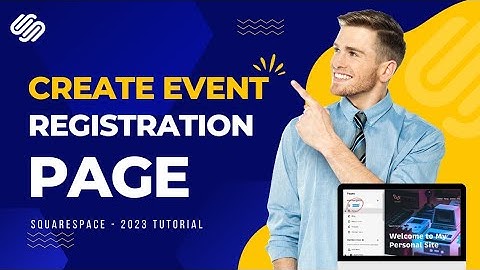 How to Create an Event Registration Page on Squarespace | Easy Guide to Using Event Pages