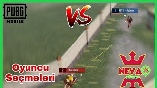 Oyuncu Seçmeleri -PUBG MOBİLE-