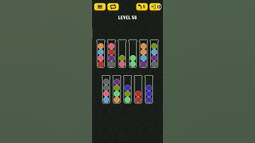 Ball Sort Puzzle Level 56 || Ball Sort Puzzle || Level 56