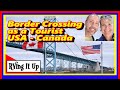 Crossing the USA - Canada border