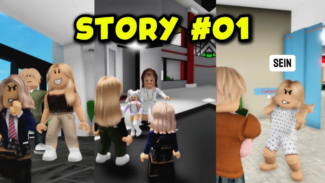 MUTTER LEHNT IHRE TOCHTER WEGEN IHRER HAARFARBE AB 😥 (FULL VIDEO) #roblox