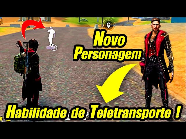 Free Fire: novo personagem terá habilidade de teleportar; vídeo, free fire