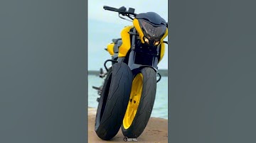 Pulsar Ns 200 Back Tyre modified 💀🥵#viralvideos #ns200 #modified