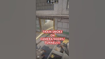 TRAIN SMOKE ON CAMERA/DOORS/TUNNELS?? #cs2 #cs2smokes #counterstrike