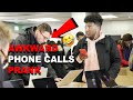 AWKWARD PHONE CALLS IN PUBLIC PRANK *FUNNY*