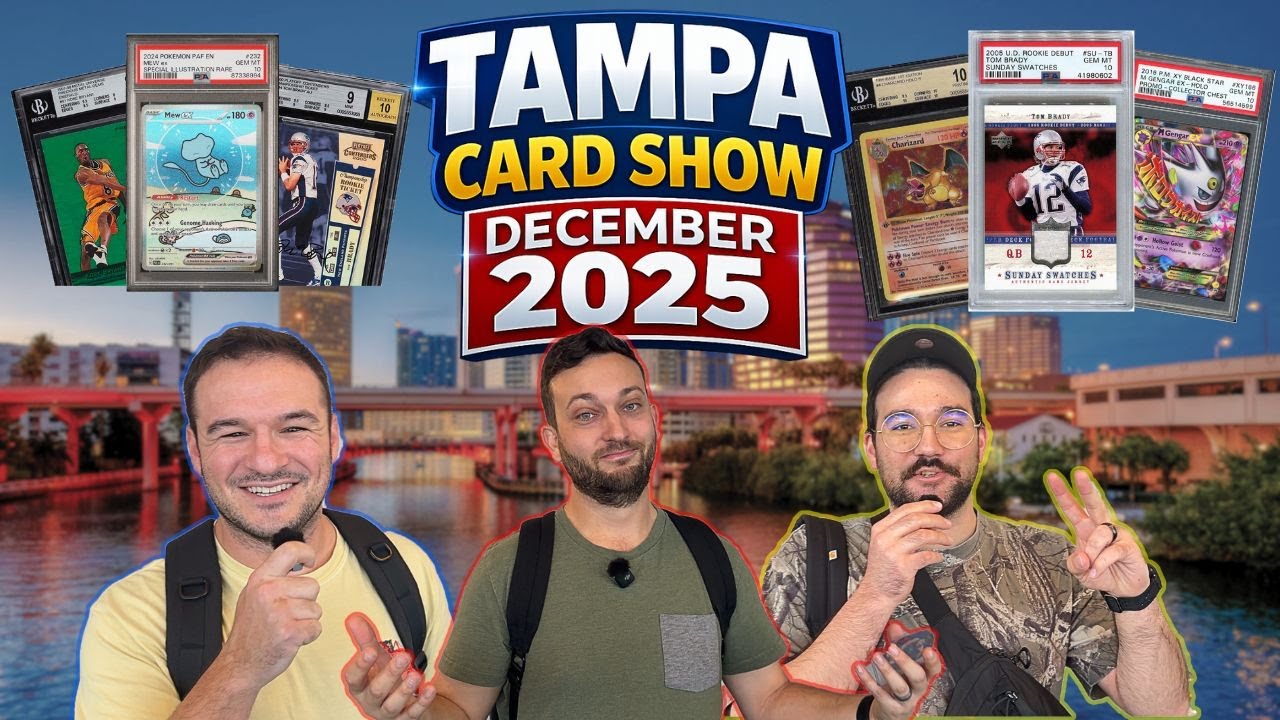 pokemon card shows tampa Now is the time to lock in your attendance for the Spring Training Palm Beach Show! 2026 Palm Beach Card Show Palm Beach County Convention Center Downtown West Palm Beach Feb Tampa Bay Sports Card Shows