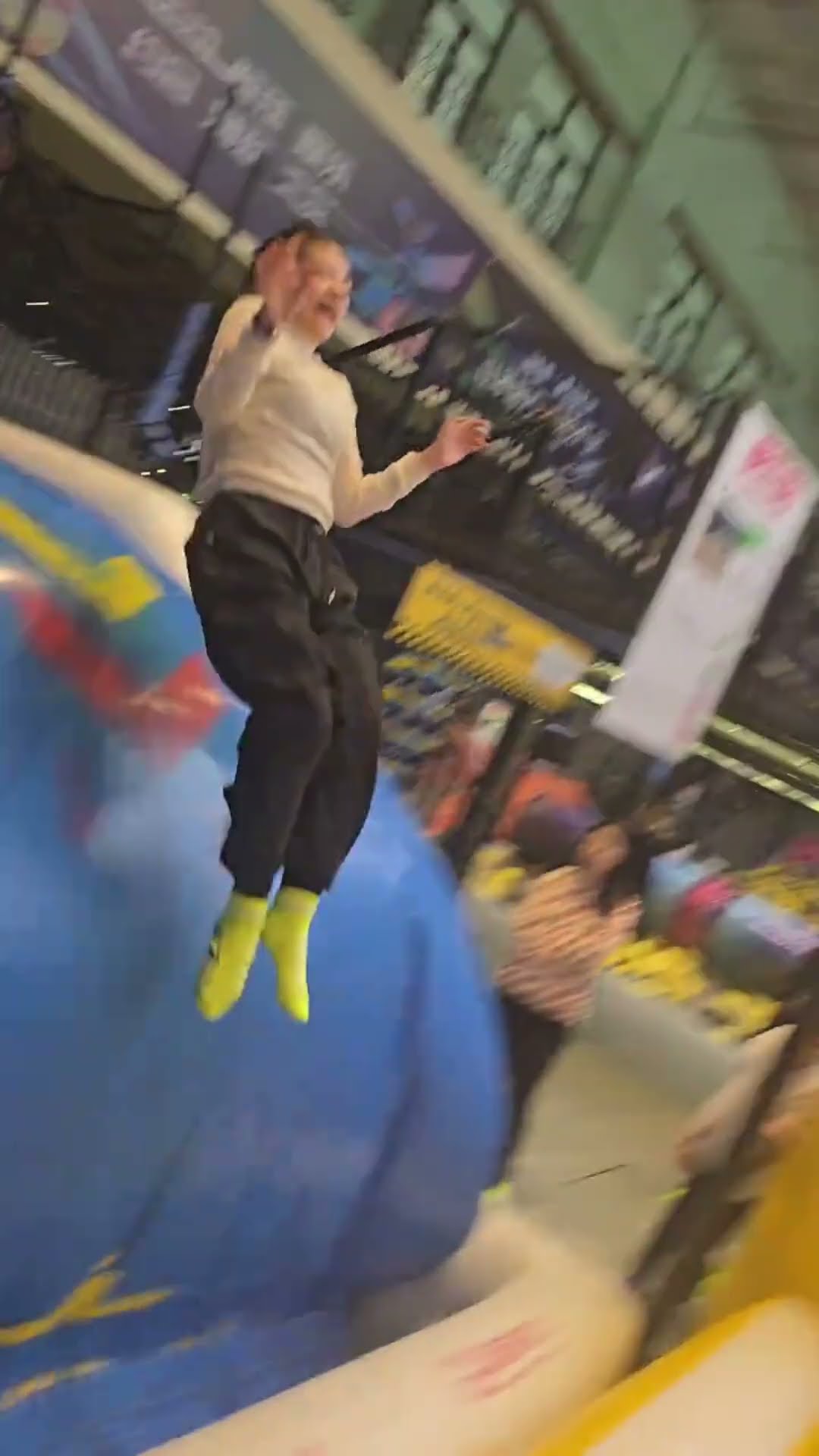 This Trampoline Is So?? Fun! Why Didn't We Just Start Jumping Around Like This When We Were Kids