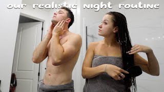 our realistic night routine! *going to bed at 1AM*