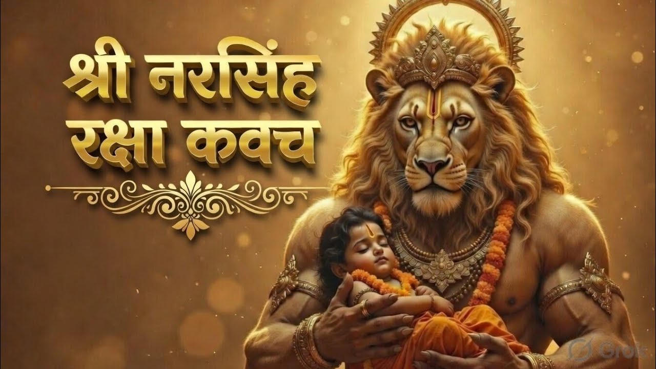 श्री नरसिंह रक्षा कवच | Ultimate Protection Stuti 2026 | Protection, Courage & Blessings..