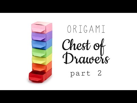 origami-chest-of-drawers-tutorial---part-2---drawers---paper-kawaii