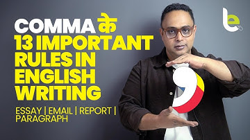 13 Important Grammar Rules To Use COMMA | English Writing Skills | Learn English With Aakash