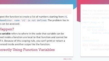 How to Properly Call Variables in User-Defined Functions in Python