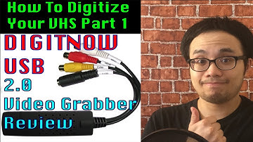 DigitNow USB 2.0 Video Grabber Review | How To Digitize Your VHS Part 1