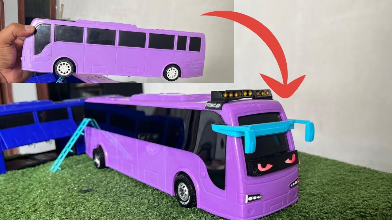 MODIF TIPIS TIPIS BUS RKC - YouTube