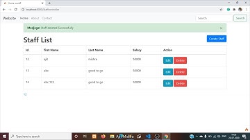#12 Simple Crud in Codeigniter 4 in Hindi | #crud | Crud tutorial in Codeigniter4 in Hindi.