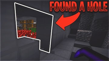 We found a HOLE into this FACTION