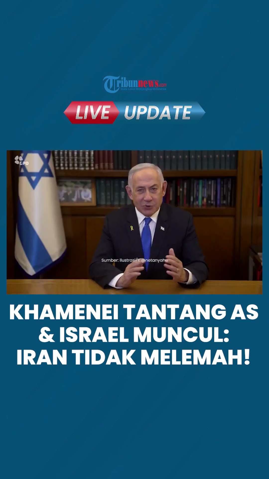 Khamenei Tantang AS \u0026 Israel seusai Disebut Trump Melemah: Masa Depan akan Ungkap Siapa yang Melemah