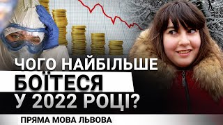 Що найбільше лякає українців у 2022 році? Опитування