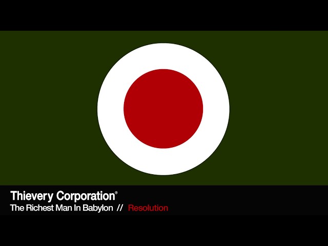 Thievery Corporation - Resolution