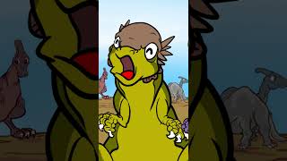 Terri the Triceratops beats Pachycephalosaurs in their battle for water!!