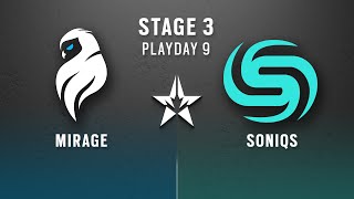 Mirage vs Soniqs \/\/ North American League 2022 - Stage 3 - Playday #9