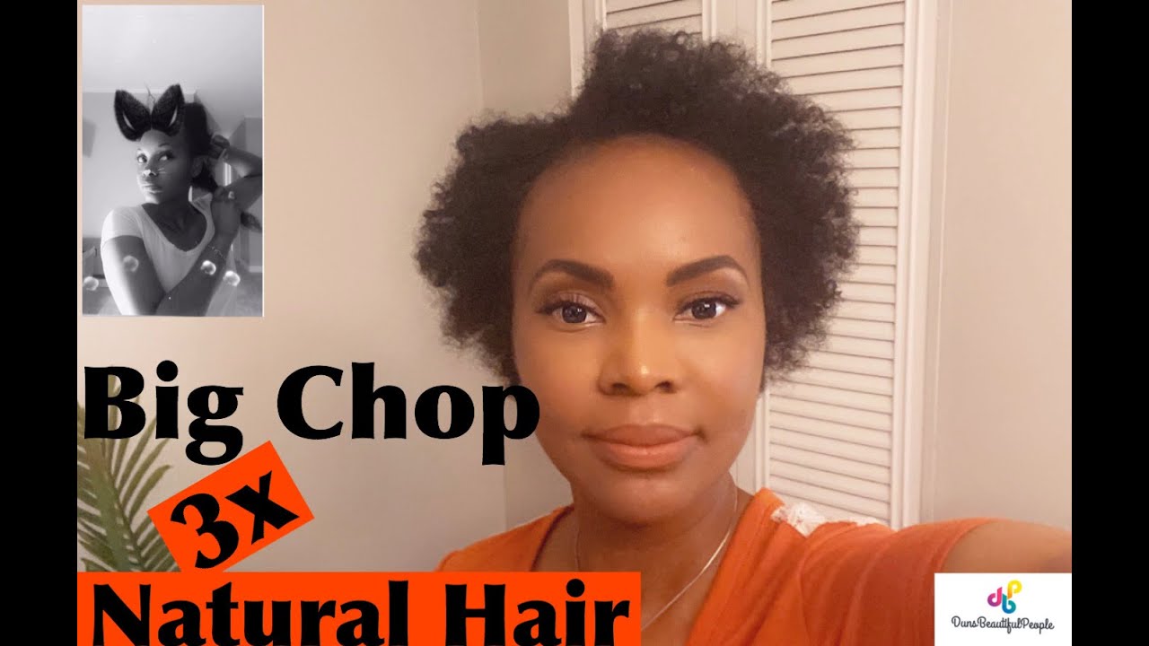 Big Chop (3x) Natural hair journey 2013-2020 - YouTube