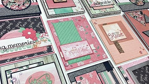 Love From Lizi - With Love 8x8 paper - 16 cards 1 collection