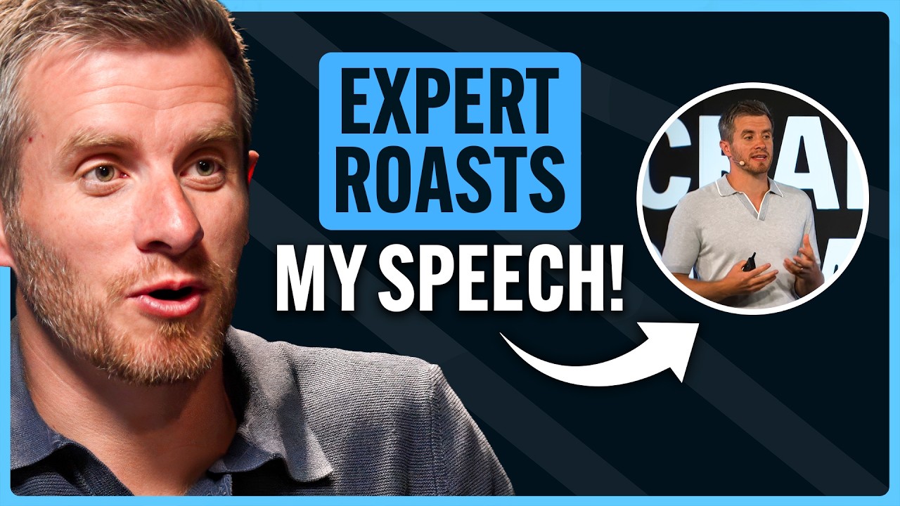 I Asked a Speaking Coach to Roast My Biggest Speech