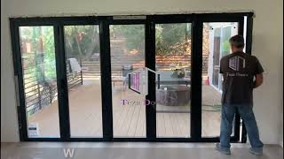 TEZA 75 SERIES BIFOLD PATIO DOOR | FOLDING DOOR SYSTEM | TEZA DOORS & WINDOWS