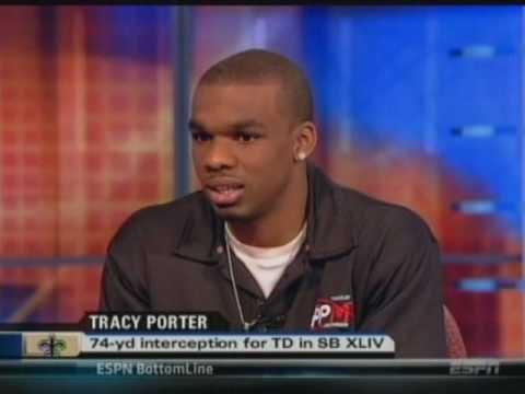 ESPN: NFL LIVE Interview with Tracy Porter