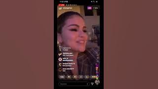 Selena Gomez - Let me get me - Offical Song| Live on Instagram |2020 New Albums Release
