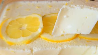 😱 ¡el postre de LIMÓN🍋 más FÁCIL ! SIN horno, SIN azúcar, SIN harina, en 5 MINUTOS ⚡