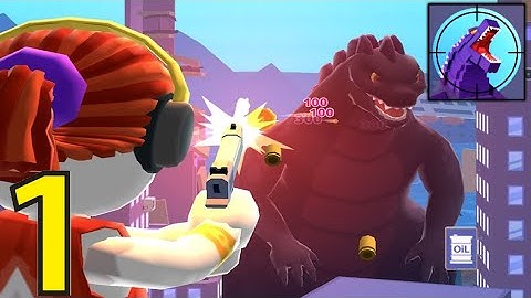 Giant Monster: Heli Shooting Gameplay Walkthrough Part 1 -  (iOS, Android)