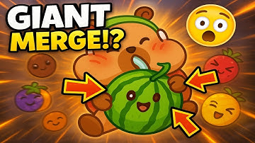 Fruit Drop Game Gameplay Walkthrough | Giant Watermelon Merge