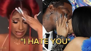 Cardi B breaks down in tears and EXPOSED Offset on Instagram Live \\