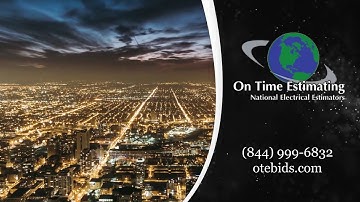 On Time Estimating - National Electrical Estimators