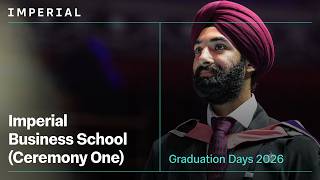 Graduation Days 2026 Imperial Business School ceremony One