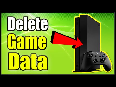 How to DELETE Saved Game Data on Xbox One & Cloud Saves! (Easy Method!)