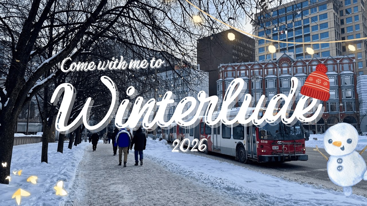 Come with me to WINTERLUDE in Ottawa!!!