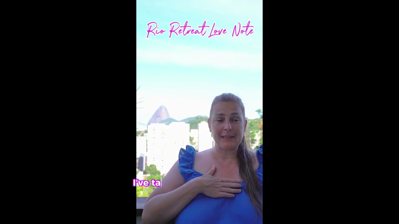 Rio Retreat Love Note ❤️🇧🇷
