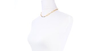 Vince Camuto Link Necklace SKU: 9290502