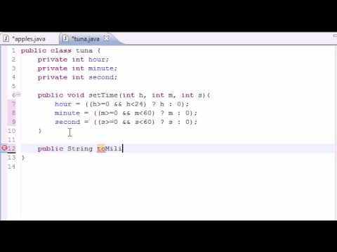 Java Programming Tutorial - 36 - Class -