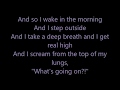 What's Up~4 Non Blondes~Lyrics