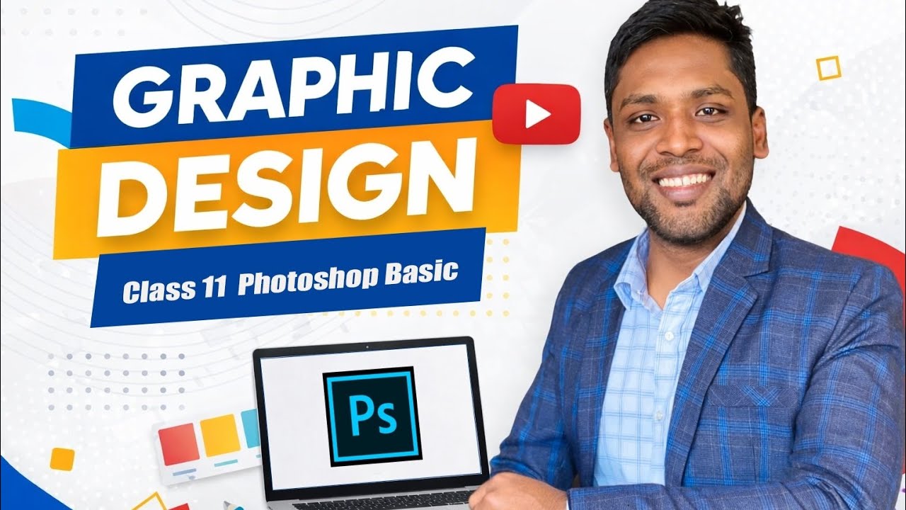 Photoshop Basic Class for Beginners | Complete Adobe Photoshop Introduction | @nishithbd444 